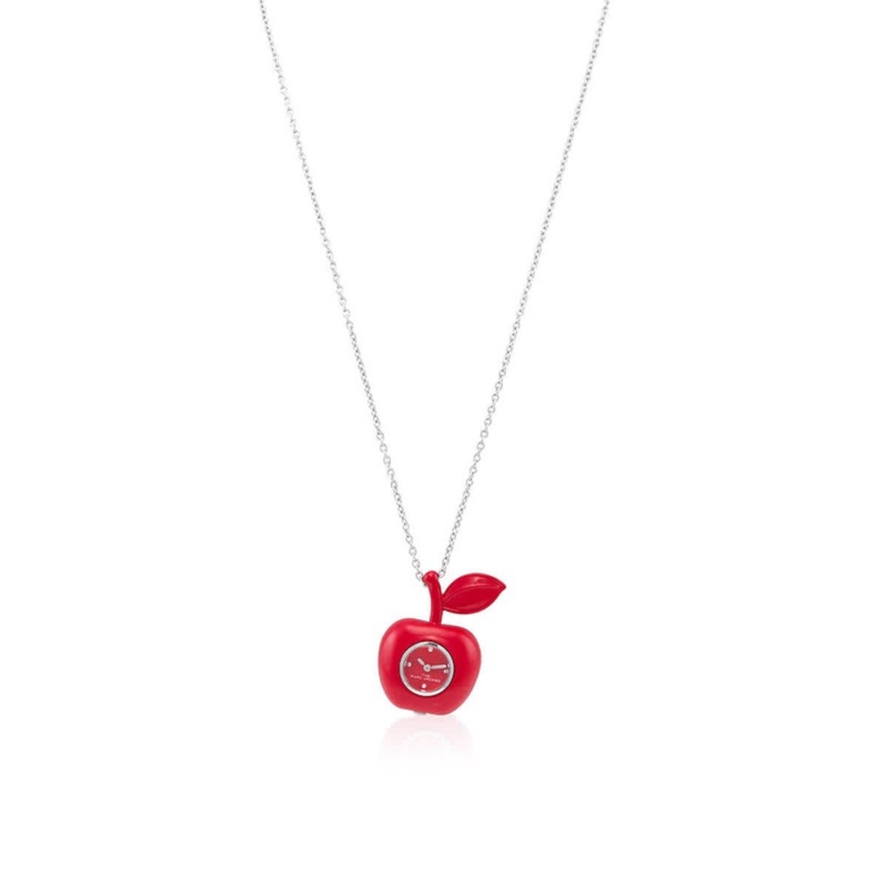 Marc Jacobs red Apple Watch pendant